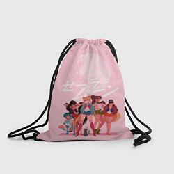 Рюкзак-мешок PINK SAILOR MOON, цвет: 3D-принт