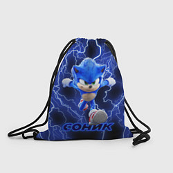 Рюкзак-мешок SONIC, цвет: 3D-принт