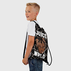 Рюкзак-мешок Juice WRLD, цвет: 3D-принт — фото 2