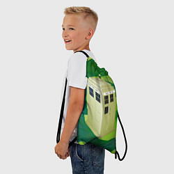 Рюкзак-мешок CRAZY TARDIS, цвет: 3D-принт — фото 2