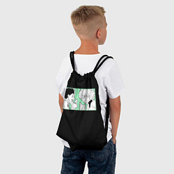 Рюкзак-мешок Hunter x Hunter Гон и Киллуа, цвет: 3D-принт — фото 2