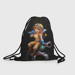 Рюкзак-мешок ДЖЕССИ, цвет: 3D-принт