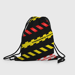 Рюкзак-мешок 2019-nCoV Коронавирус, цвет: 3D-принт