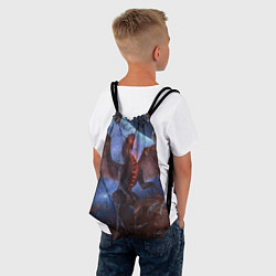 Рюкзак-мешок SPACE FIRE DRAGO, цвет: 3D-принт — фото 2