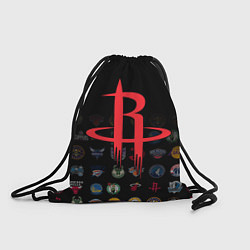 Рюкзак-мешок Houston Rockets 2, цвет: 3D-принт