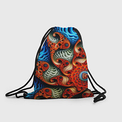 Рюкзак-мешок Fractal illusion, цвет: 3D-принт