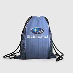 Рюкзак-мешок SUBARU, цвет: 3D-принт