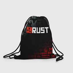 Рюкзак-мешок RUST, цвет: 3D-принт