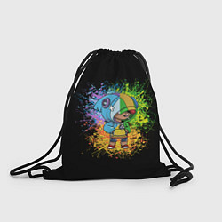Рюкзак-мешок Brawl Stars Leon, цвет: 3D-принт