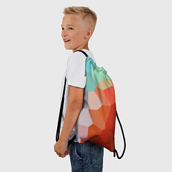 Рюкзак-мешок Пикси кристаллы, цвет: 3D-принт — фото 2