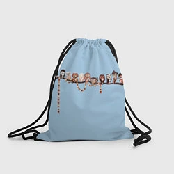 Рюкзак-мешок Совы на ветке, цвет: 3D-принт