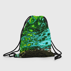 Рюкзак-мешок Кислотные разводы краски, цвет: 3D-принт