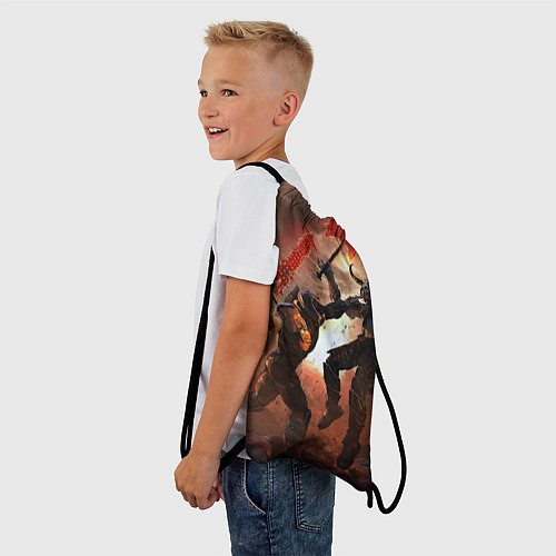 Мешок для обуви Doom Eternal / 3D-принт – фото 3