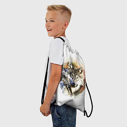 Рюкзак-мешок Wolf, цвет: 3D-принт — фото 2