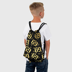 Рюкзак-мешок 6ix9ine Gold, цвет: 3D-принт — фото 2