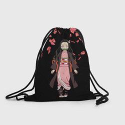 Рюкзак-мешок Незуко, цвет: 3D-принт
