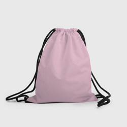 Рюкзак-мешок Светло-розовый, цвет: 3D-принт