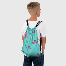 Рюкзак-мешок Арбузики, цвет: 3D-принт — фото 2