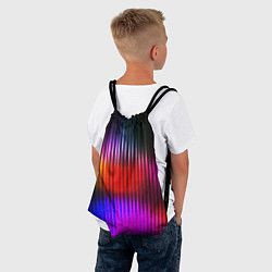 Рюкзак-мешок WAVES COLOR, цвет: 3D-принт — фото 2