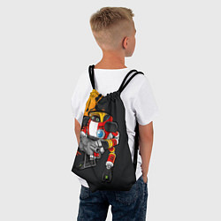 Рюкзак-мешок Sonic E-102 Гамма, цвет: 3D-принт — фото 2