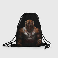 Рюкзак-мешок Tiger, цвет: 3D-принт