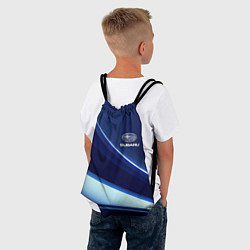 Рюкзак-мешок SUBARU, цвет: 3D-принт — фото 2