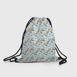 Рюкзак-мешок ФЛАМИНГО, цвет: 3D-принт
