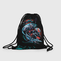 Рюкзак-мешок BLACK MANTA, цвет: 3D-принт