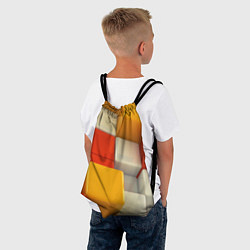 Рюкзак-мешок КУБЫ 3D, цвет: 3D-принт — фото 2