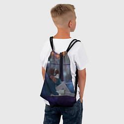 Рюкзак-мешок СИЖУ ДОМА, цвет: 3D-принт — фото 2