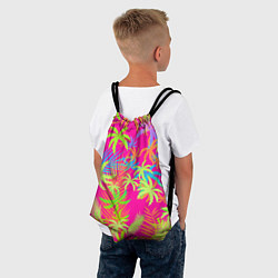 Рюкзак-мешок ПАЛЬМЫ ТРОПИКИ, цвет: 3D-принт — фото 2