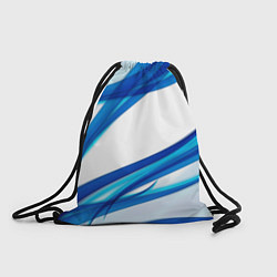 Рюкзак-мешок STRIPES BLUE, цвет: 3D-принт