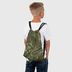 Рюкзак-мешок Военный инвентарь Z, цвет: 3D-принт — фото 2