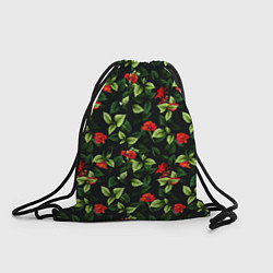 Рюкзак-мешок Цветочный сад, цвет: 3D-принт