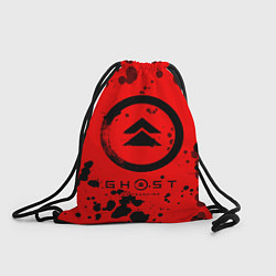 Рюкзак-мешок GHOST OF TSUSHIMA, цвет: 3D-принт