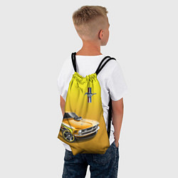 Рюкзак-мешок Ford mustang - motorsport, цвет: 3D-принт — фото 2