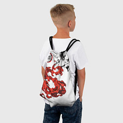 Рюкзак-мешок Клинок, рассекающий демонов, цвет: 3D-принт — фото 2
