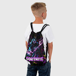 Рюкзак-мешок Fortnite Молнии, цвет: 3D-принт — фото 2
