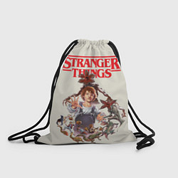 Рюкзак-мешок Stranger Things, цвет: 3D-принт