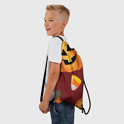 Рюкзак-мешок Сладкие хэллоуин, цвет: 3D-принт — фото 2