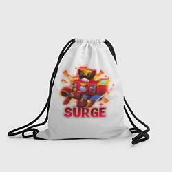 Рюкзак-мешок Сердж Бравл Старс Surge BS, цвет: 3D-принт