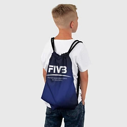 Рюкзак-мешок FIVB Volleyball, цвет: 3D-принт — фото 2
