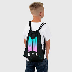 Рюкзак-мешок BTS БТС, цвет: 3D-принт — фото 2