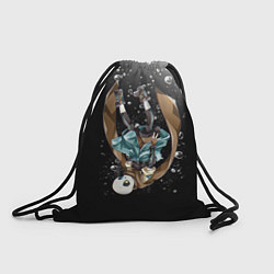 Рюкзак-мешок UNDERTALE, цвет: 3D-принт