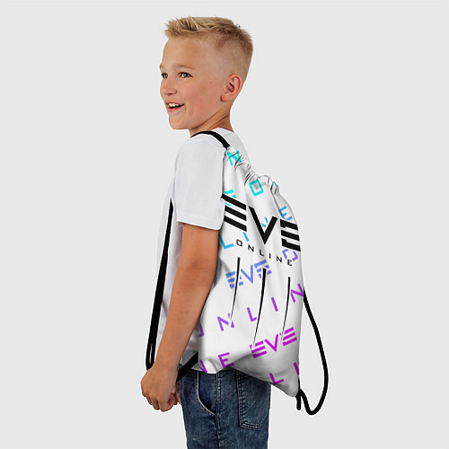 Мешок для обуви EVE ONLINE ИВ ОНЛАЙН / 3D-принт – фото 3