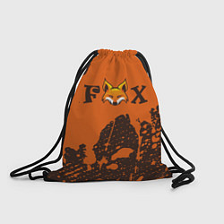 Рюкзак-мешок FOX, цвет: 3D-принт