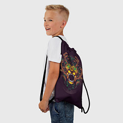 Рюкзак-мешок LION, цвет: 3D-принт — фото 2