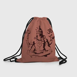 Рюкзак-мешок Бог Шива, цвет: 3D-принт