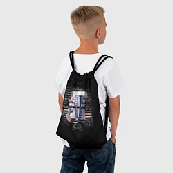 Рюкзак-мешок Skatebordig, цвет: 3D-принт — фото 2