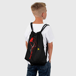Рюкзак-мешок RED MAN, цвет: 3D-принт — фото 2
